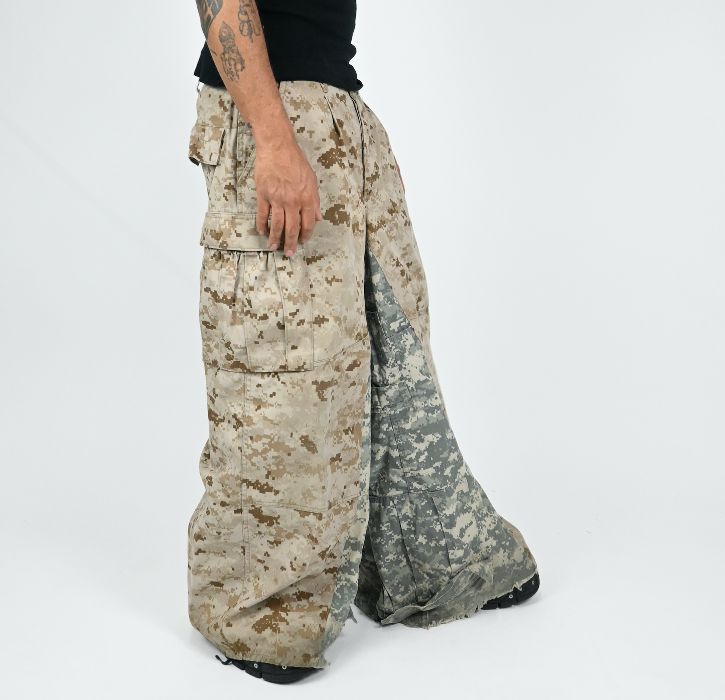 Baggy BDU Bottoms /Two Tone