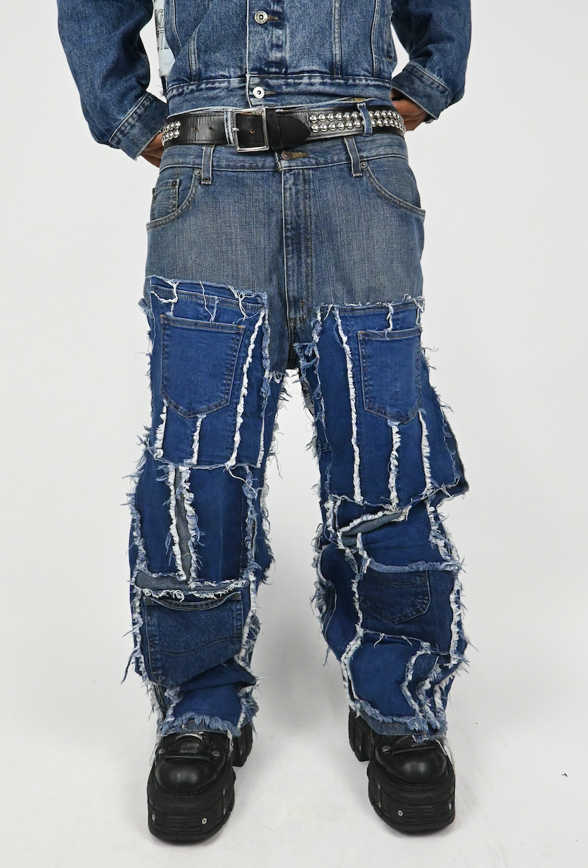 Double waistband Denim